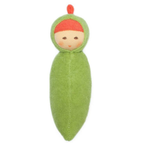 Peapod Rattle Doll | Nanchen Organic Baby Toy