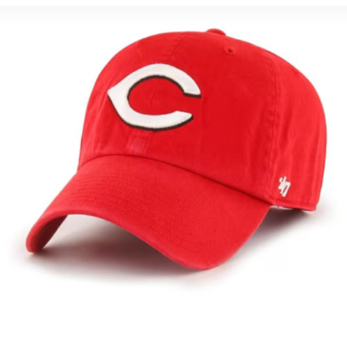 47 Cincinnati Reds Baby Clean Up Adjustable Hat - RED