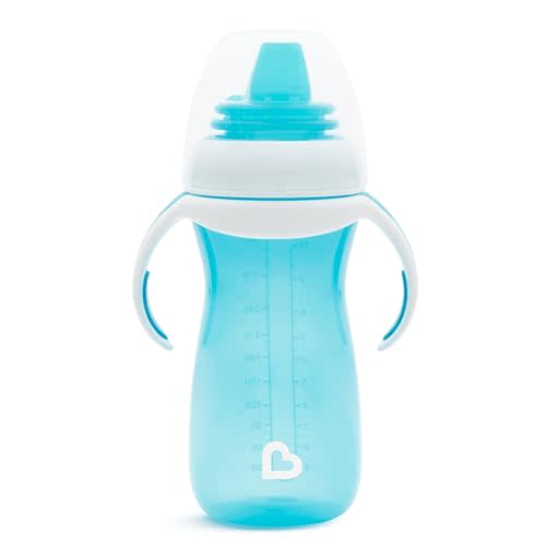 Munchkin® Gentle™ Transition Sippy Cup with Trainer Handles, 10 Ounce, Blue