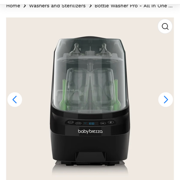 Bottle Washer Pro™: Automatic Baby Bottle Washer | Baby Brezza