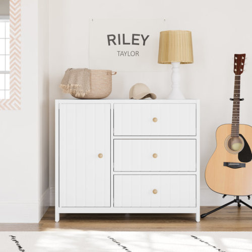 Teddi 3 Drawer Combo Dresser