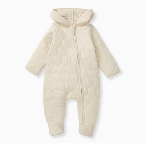 Organic Cotton Honeycomb Quilted Bunting – Burt's Bees Baby