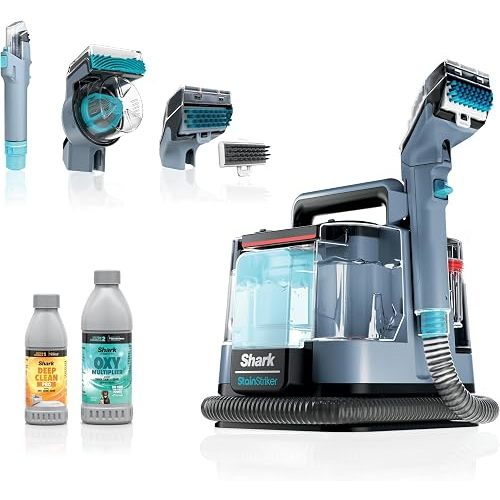 Shark StainStriker Portable Carpet/Upholstery Cleaner, 4 Tools, PX202BRN