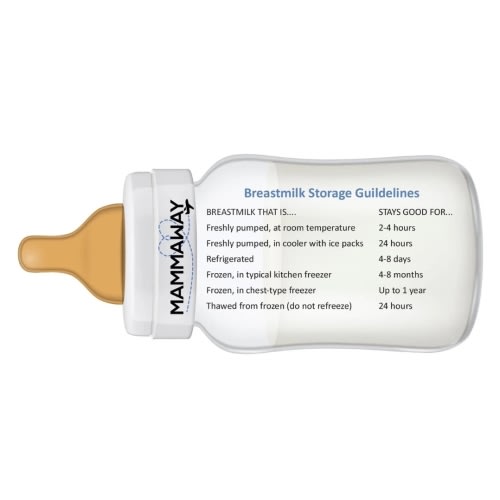 Breastmilk Storage Guidelines Magnet