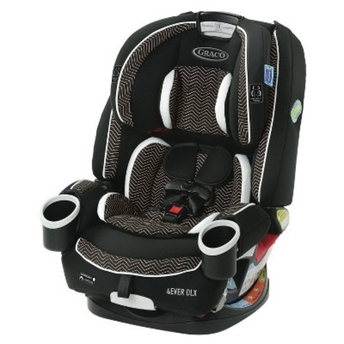 Graco 4Ever DLX 4-in-1 Convertible Car Seat, Color: Zagg