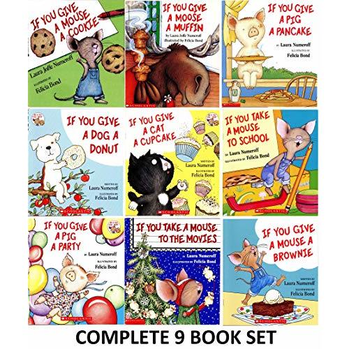 If You Give a Mouse a Cookie Series: 9 Book Set