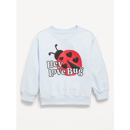 Long-Sleeve Graphic French Terry Sweatshirt for Toddler Girls | Old Navy