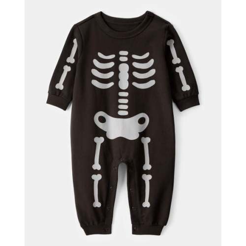 Skeleton Long-Sleeve Jumpsuit - Size 24m