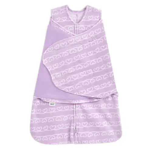 Heartline Micro-Fleece Newborn Swaddle | HALO