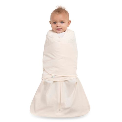 HALO® SleepSack® Newborn Multi-Way Cotton Swaddle in Cream