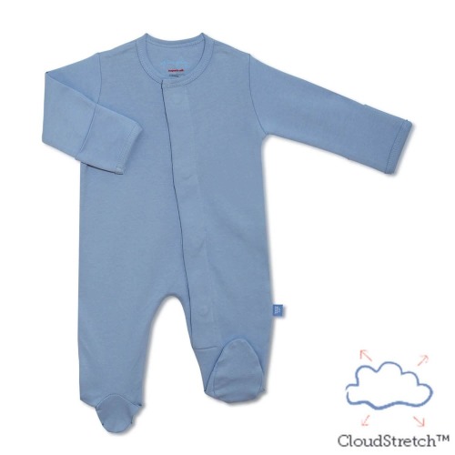 dusk blue CloudStretch™ magnetic footie – Magnetic Me