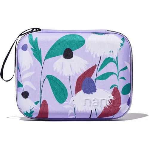 Nanit Baby Monitor Travel Case – Purple Floral