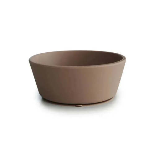 Mushie - Silicone Suction Bowl Baby - Natural