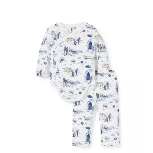 Baby Jet Ivory STAR WARS STAR WARS Baby Toile Wrap Matching Set by Janie and Jack