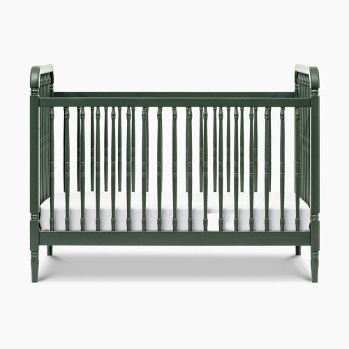 Namesake Liberty 3-in-1 Spindle Crib with Toddler Bed Conversion Kit - Forest Green