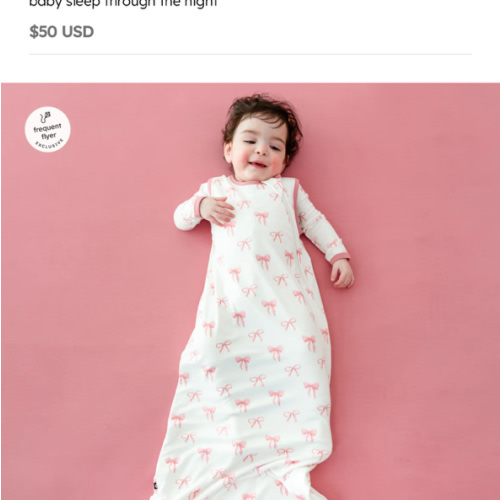 Sleep Bag in Bow 0.5