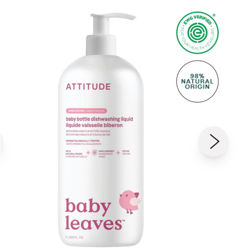 Baby Dish Soap for Baby Bottle