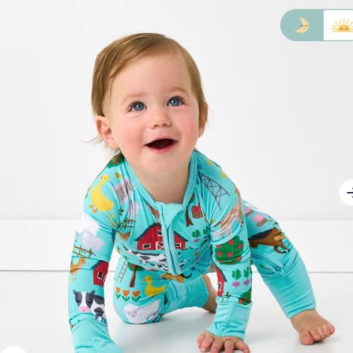 Blue Farm Fam Zippy | Little Sleepies