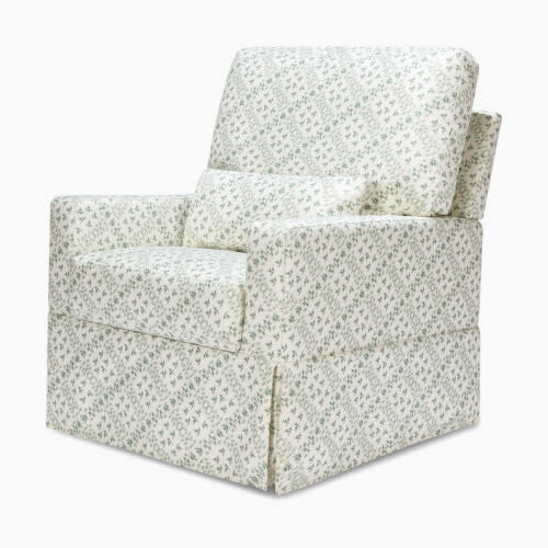 Crawford Pillowback Comfort Swivel Glider