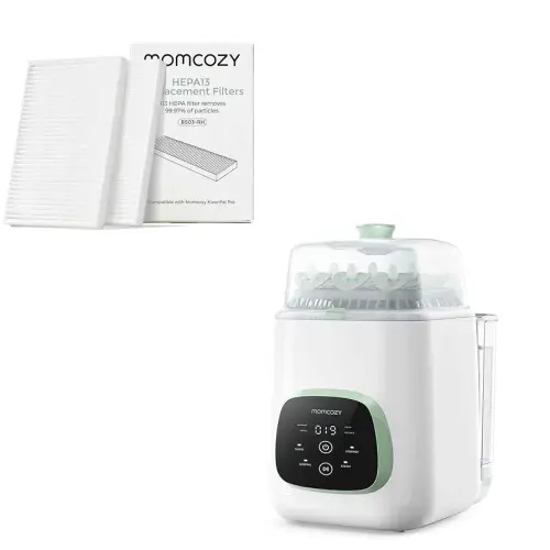 Momcozy KleanPal Pro Baby Bottle Washer & Momcozy KleanPal Pro Air Filter Replacement