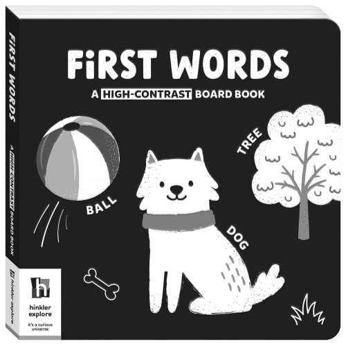 First Words A High-Contrast Board Book