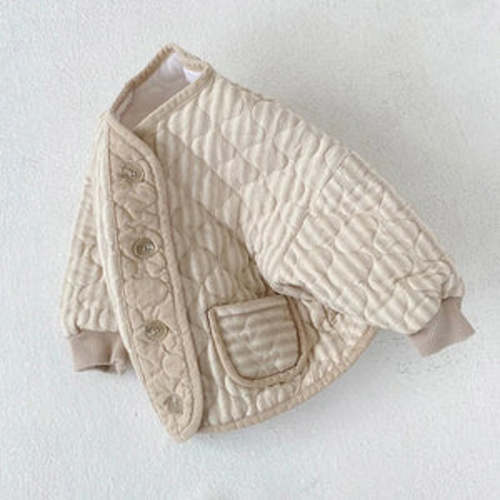 Retro Rhombus Wave Quilted Jacket – Teeny Mini Me
