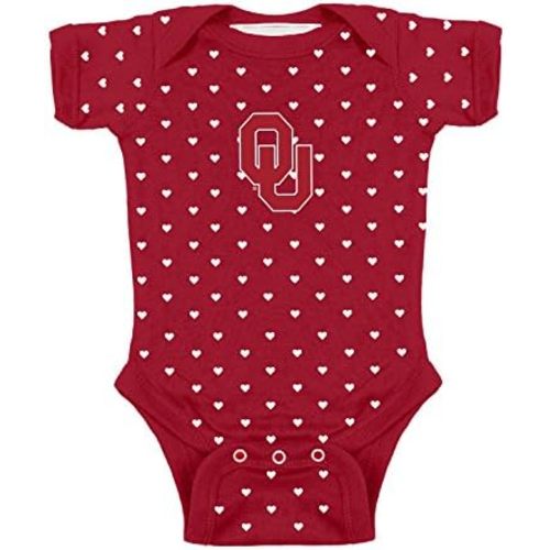 Two Feet Ahead Hearts Baby Bodysuit Creeper Baby Girl Clothes Newborn Infants Sizes 0-3M 6M 12M