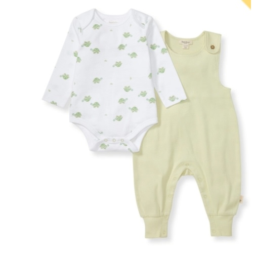 Tortoise Baby Jumpsuit & Bodysuit Set