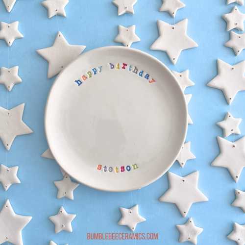 Cookies from Santa Plate