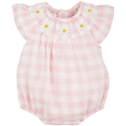 Mud Pie Unisex Baby Baby Girl Smocked Daisy Bubble;