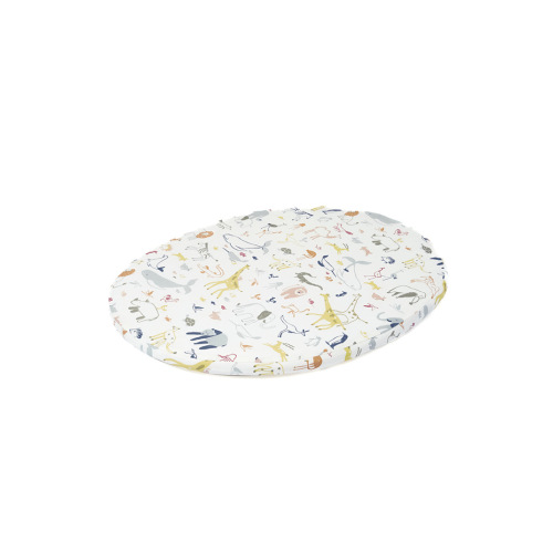 Stokke® Sleepi™ Mini Fitted Sheet Into the Wild by Pehr V3
