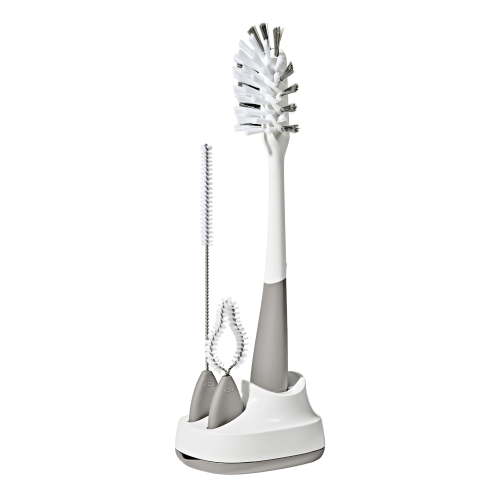 OXO Tot Water Bottle and Straw Cup Cleaning Set Brush Set, Gray, 1 count