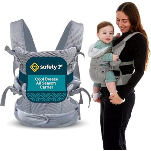 Safety 1st Baby Carrier, Grey, Newborn to Toddler 7-32 lbs