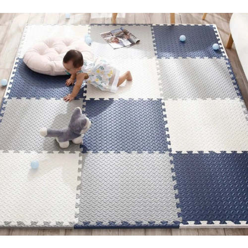SafePlay | Thick Baby Play Mat with Cushioning Protection | Flexible C
