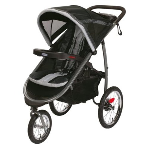 Graco FastAction Fold Jogger Click Connect Stroller, Gotham, 37 lbs