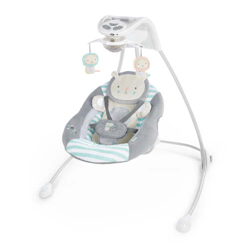 Foldable Lightweight Baby Swing with Lights