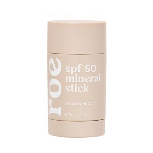 Roe Wellness Baby Mineral Sunscreen Stick for Sensitive Skin & All Ages with 22% Zinc Oxide, Water Resistant, Fragrance Dye Free - SPF 50 - 0.7oz