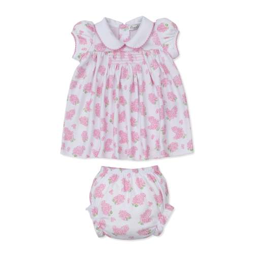 Lilac Love Pink Smocked Dress Set