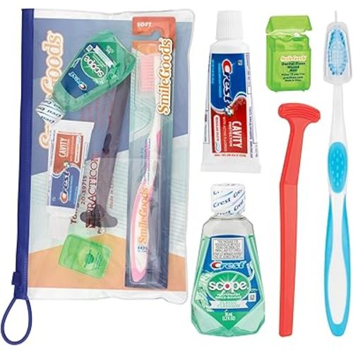 Travel dental care kit