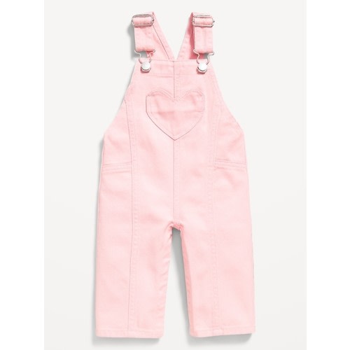Heart-Pocket Wide-Leg Overalls for Baby | Old Navy