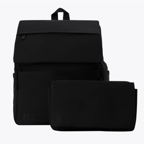 BÉIS 'The Ultimate Diaper Backpack' in Black - Best Backpack Diaper Bag in Black