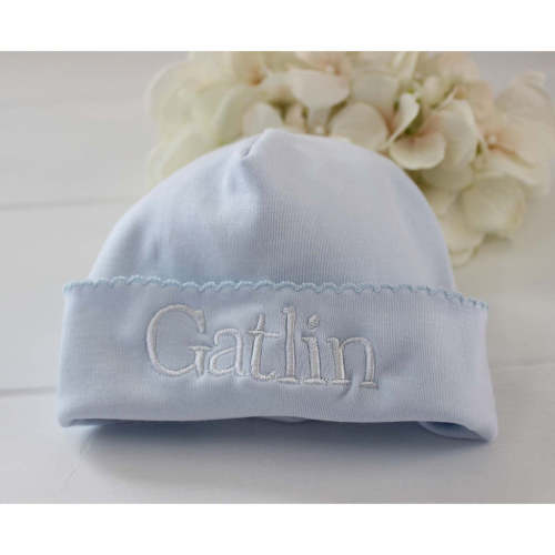 Baby Boys Blue Take Home Cotton Beanie Hat
