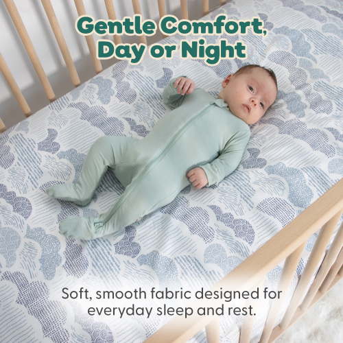 The Peanutshell Soft Cloud 4-Pack Fitted Crib Sheets