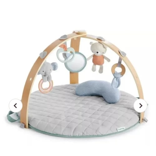 Ingenuity - Cozy Spot Reversible Duvet Activity Gym, Loamy
