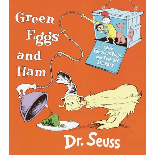 Green Eggs And Ham: With Fabulous Flaps And Peel-off Stickers Book By Dr Seuss,dr Dr Seuss, (Board Book) | Indigo