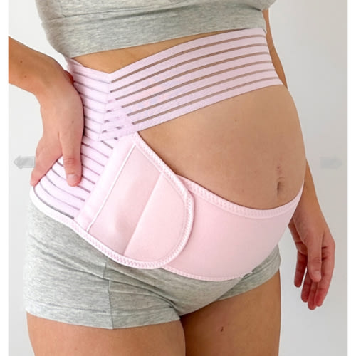 Dutton 3pc Pregnancy & Postpartum Belly Belt Cradle in Pink