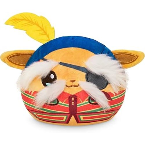 TeeTurtle Jim Henson's Labyrinth Sir Didymus and Ambrosius Reversible 4" Plushie - Cute Kawaii Soft Stuffed Animal