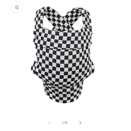 The Monarch Carrier - Ebony Check – Mabē