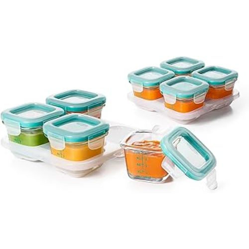 OXO Tot 8pc Glass Baby Block Set