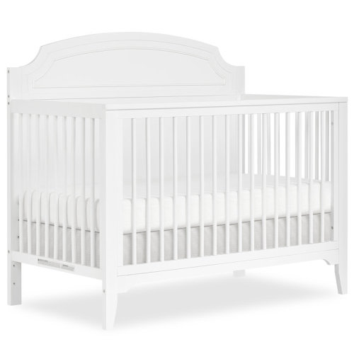 Harriet Bee Jpma & Greenguard Gold Certified Milton 5 In 1 Convertible Crib Made With Sustainable New Zealand Pinewood | Wayfair
